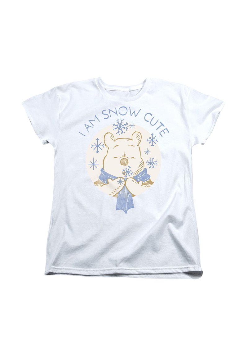 Disney WINNIE THE POOH I AM SNOW CUTE - Print T-shirt - white