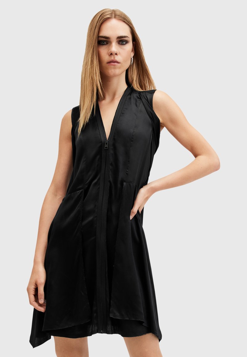 all saints jayda jersey dress AllSaints - Cocktail / Party dress slug:tight-homecoming-dresses