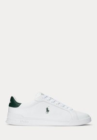 HERITAGE COURT II LEATHER SNEAKER - Treniņu apavi - white/college green