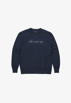Butcher of Blue, HOOK CREW - Sweater - alaska blue