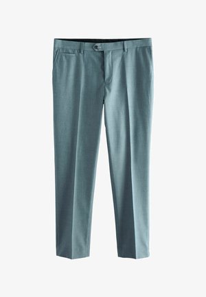 Next SLIM FIT TRIMMED - Kostymbyxor - light blue