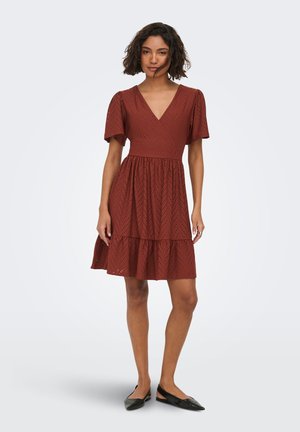 JDY, JDYCARLA Short - Jerseyjurk - smoked