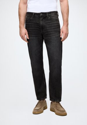TTWAYLEN - Laisvo kirpimo džinsai - used dark stone grey denim