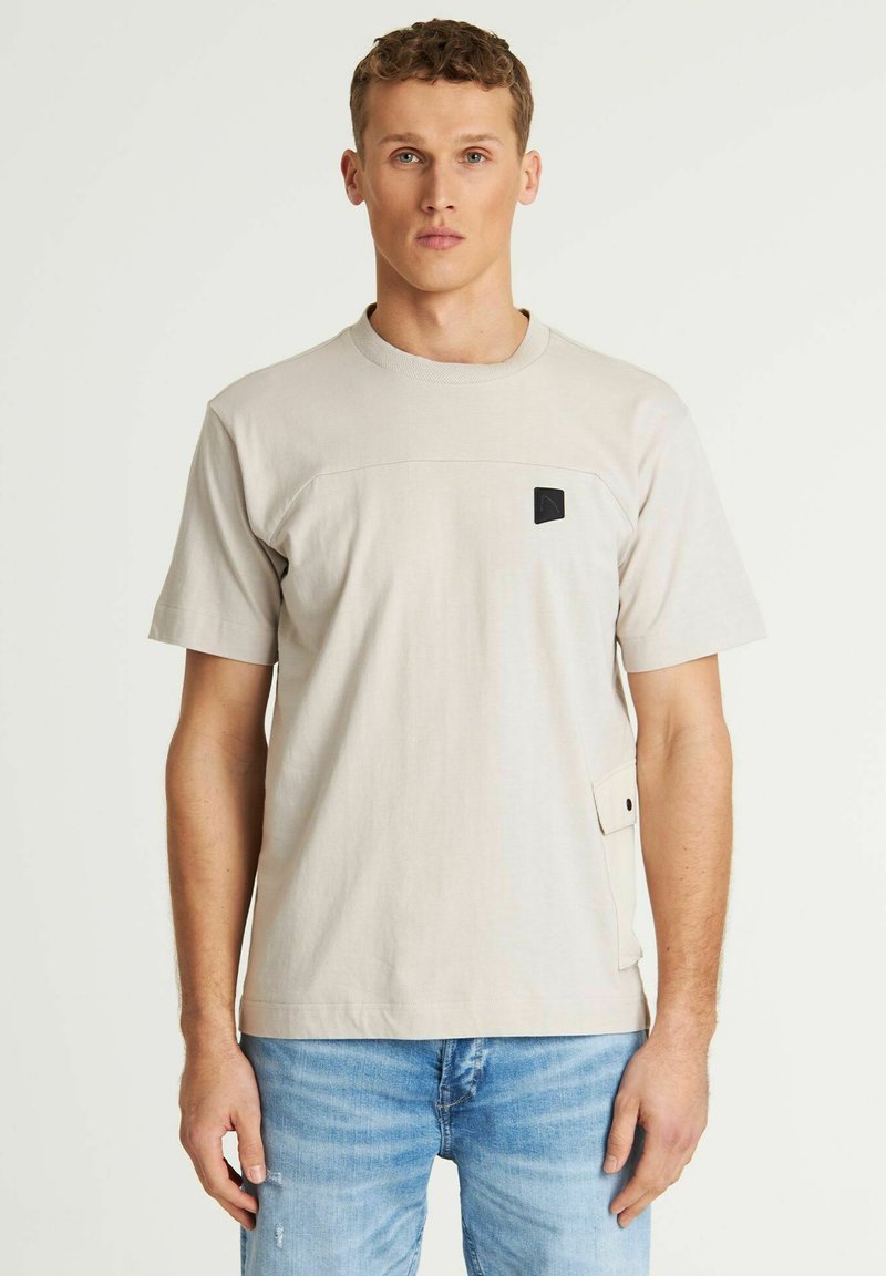 CHASIN' - VERSA - T-shirt basic - beige, Ingrandire