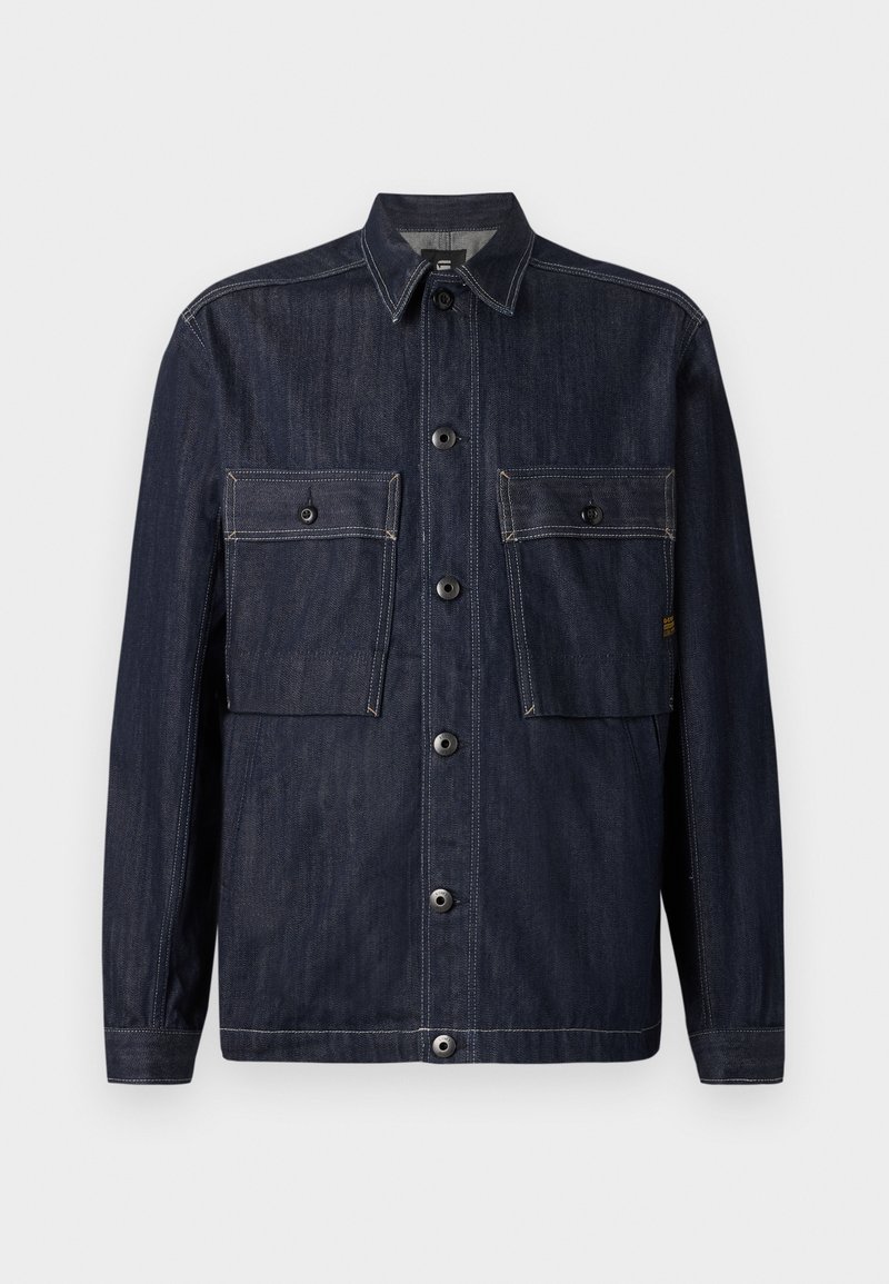 G-STAR MOSA OVERSHIRT - Denim jacket - blue/raw denim - Zalando.co.uk