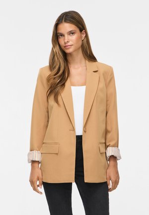 VILA Single-breasted VIBONNIE - Blézer - tobacco brown