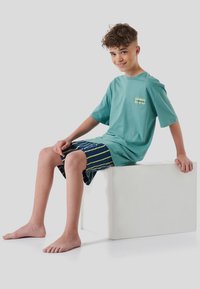 Schiesser KURZ SET - Pyjama set - mineral