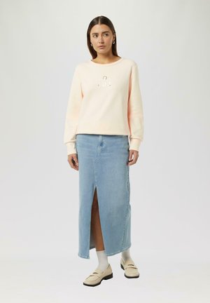 Sweatshirt - helles beige