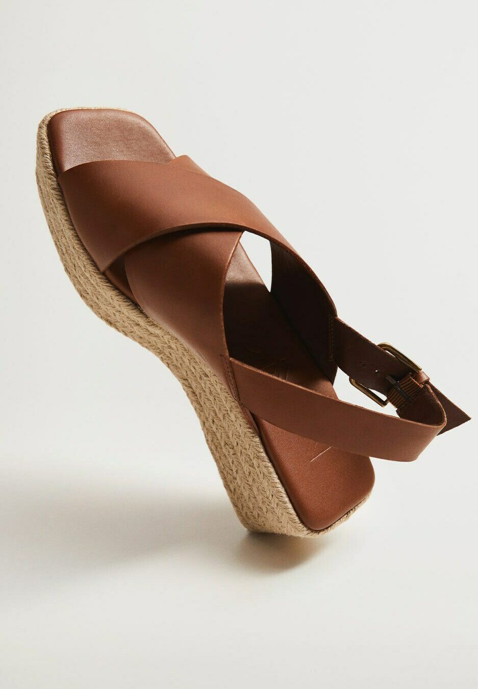 Beige sandalen/ sleehak van Mango - 38 - Vinted