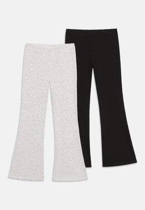 NKFVIVII PANT 2 PACK - Donji dijelovi trenirke - light grey melange