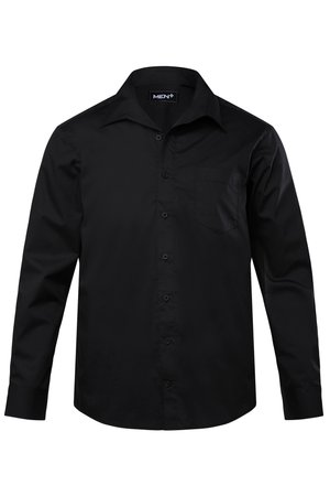 Men Plus, Camicia - black