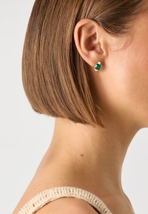 KEEP SPARKLING HUGGIE - Auskarai - dark green