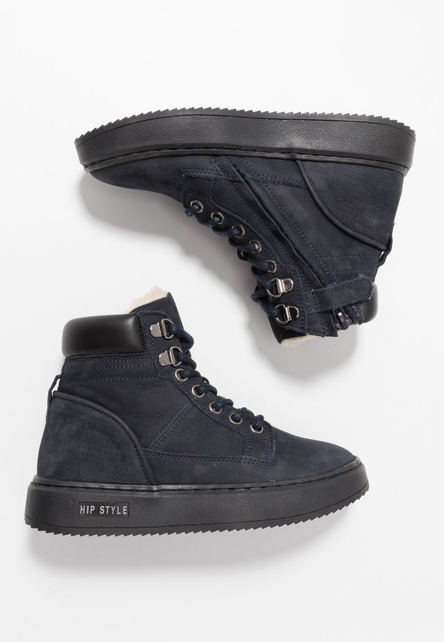 Bottines à lacets - dark blue