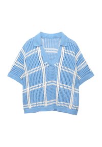 CHECK  - Poloshirts - blue