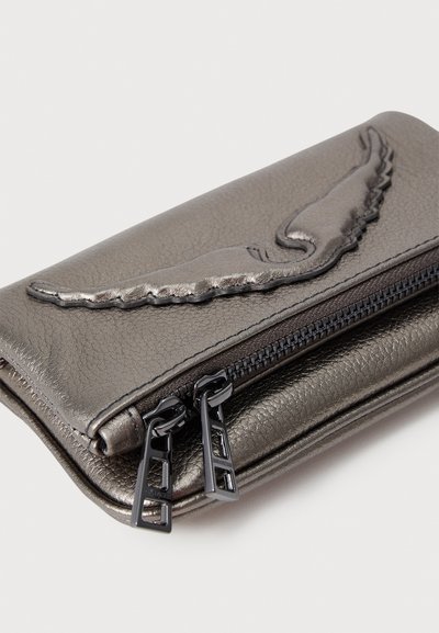 Zadig & Voltaire ROCK NANO WINGS  - Cross body bag - black metalic