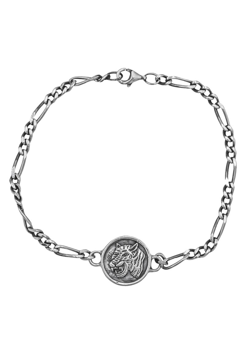 Herren Halsketten | HAZE & GLORY TIGER Armband silber/silberfarben - DG72000 Herren Halsketten | HAZE & GLORY TIGER Armband silber/silberfarben - DG72000