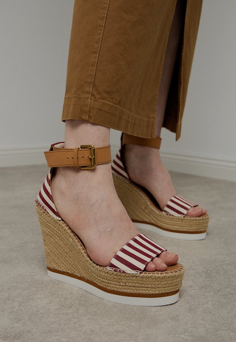 See by Chloé Sandalen met sleehak meerkleurig