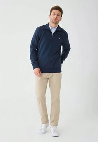 Pier One Bluză de molton - navy