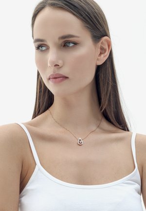 SENSORA JEWELRY, TEAR - Colier - rose gold-coloured