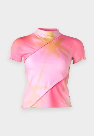 BIAS BABYSLEEVE - T-Shirt print - malibu pink