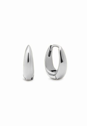 LAYERED HOOPS - Earrings - silver-coloured