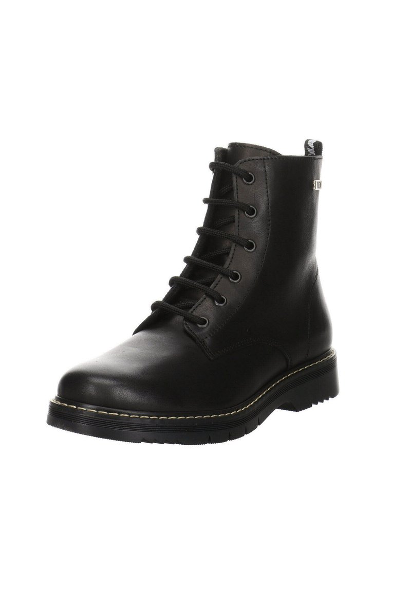 Kinder Booties | KIM KAY Schnürstiefelette nero/schwarz - CL58569 Kinder Booties | KIM KAY Schnürstiefelette nero/schwarz - CL58569