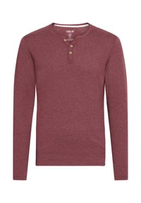 SDVOLKO - Top dugih rukava - wine red