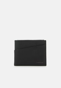 Calvin Klein DIAGONAL BIFOLD COIN UNISEX - Portafoglio - black