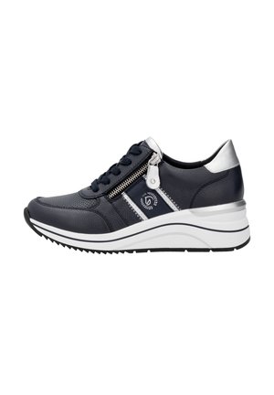 Trainers - dark blue/silver-colored