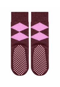 Burlington COSY ARGYLE - Socken - garnet