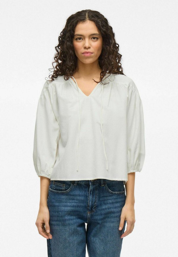 MIT 3/4 ARMELN V-AUSSCHNITT - Bluse