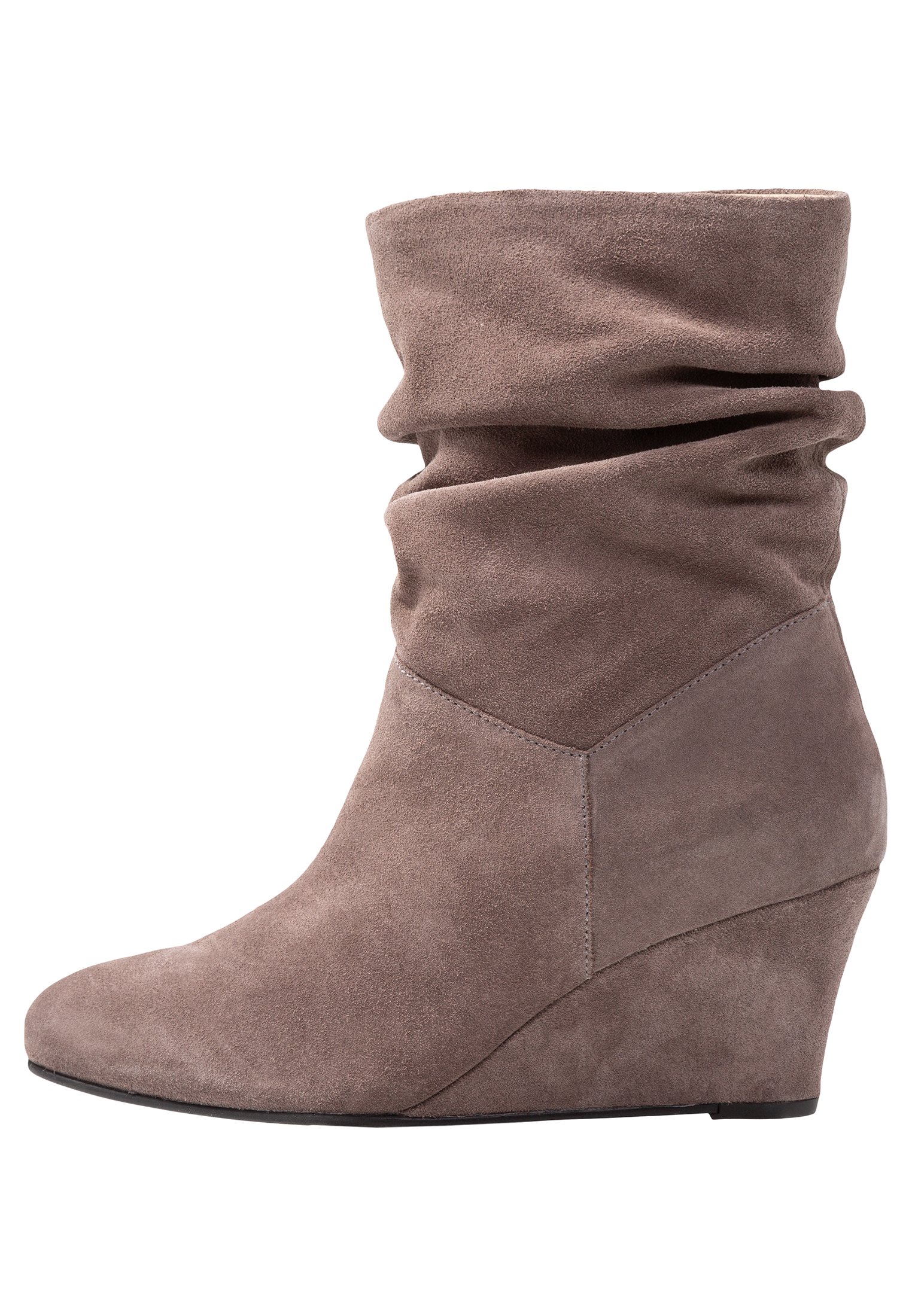 mint&berry Wedge Ankle Boots taupe mint&berry Boots taupe Zalando.co.uk