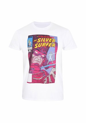 MARVEL UNIVERSE COMIC SURFER - Print T-shirt - white