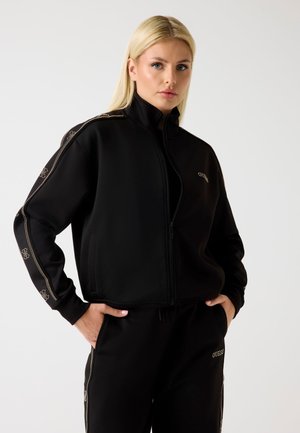 Sweatjacke - schwarz