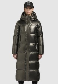 khujo RUBINA SHINY - Zimný kabát - khaki