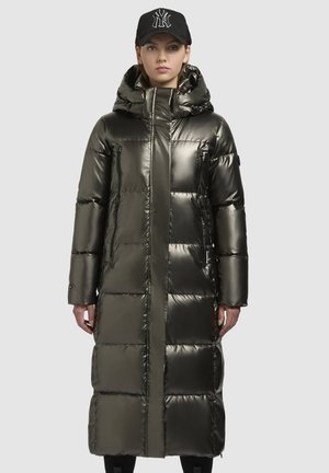 RUBINA SHINY - Ziemas mētelis - khaki