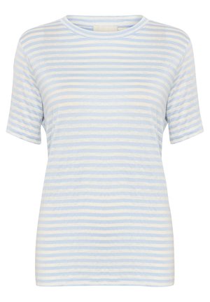 LISA STRIPED - Tricou cu imprimeu - clear sky striped