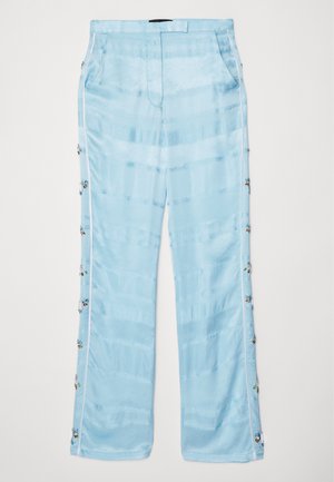 EMBELLISHED TROUSER - Stoffhose - blue