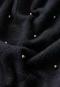 Next PEARL EMBELLISHED  - Džemper - navy blue