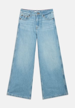 WIDE LEG - Blugi loose fit - light blue denim