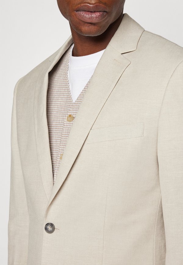 STATEMENT LINEN SUIT - Suit - beige4