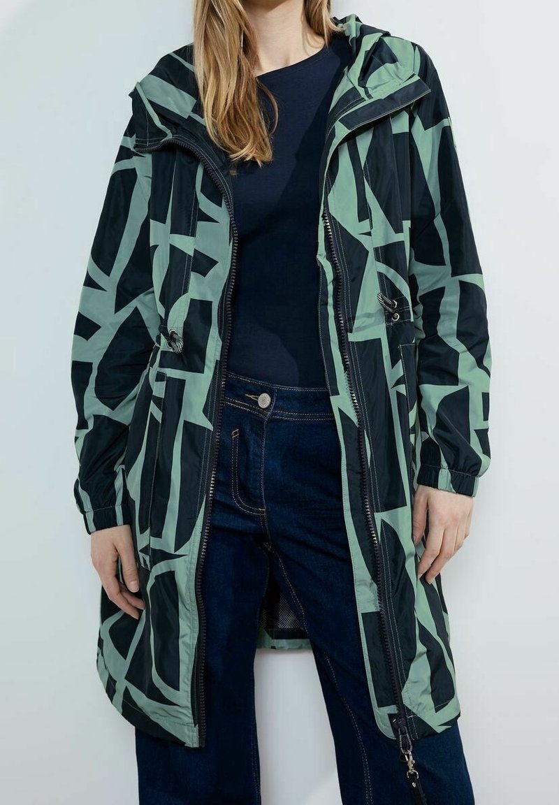 Cecil Parka - mottled light green