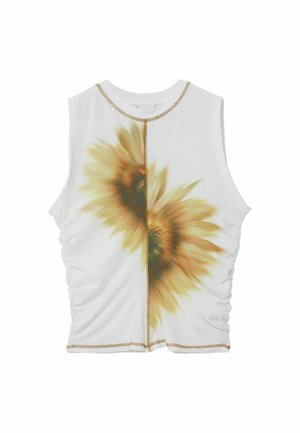 Desigual SUNFLOWER - Top - white