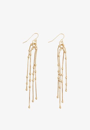 Next, CHAIN DROP FISH HOOK EARRINGS - Earrings - gold-coloured tone