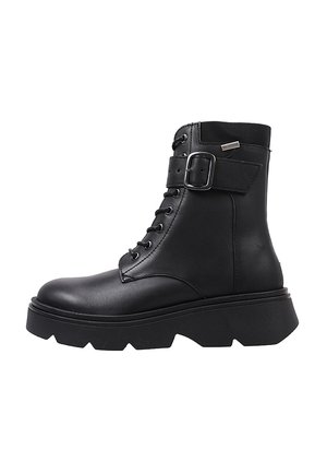 Sandra Fontán Botines con plataforma - black