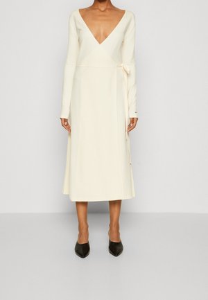 Jersey dress - off-white