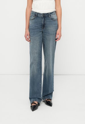 NMLYNDA BOYFRIEND - Jeans Relaxed Fit - dark blue denim