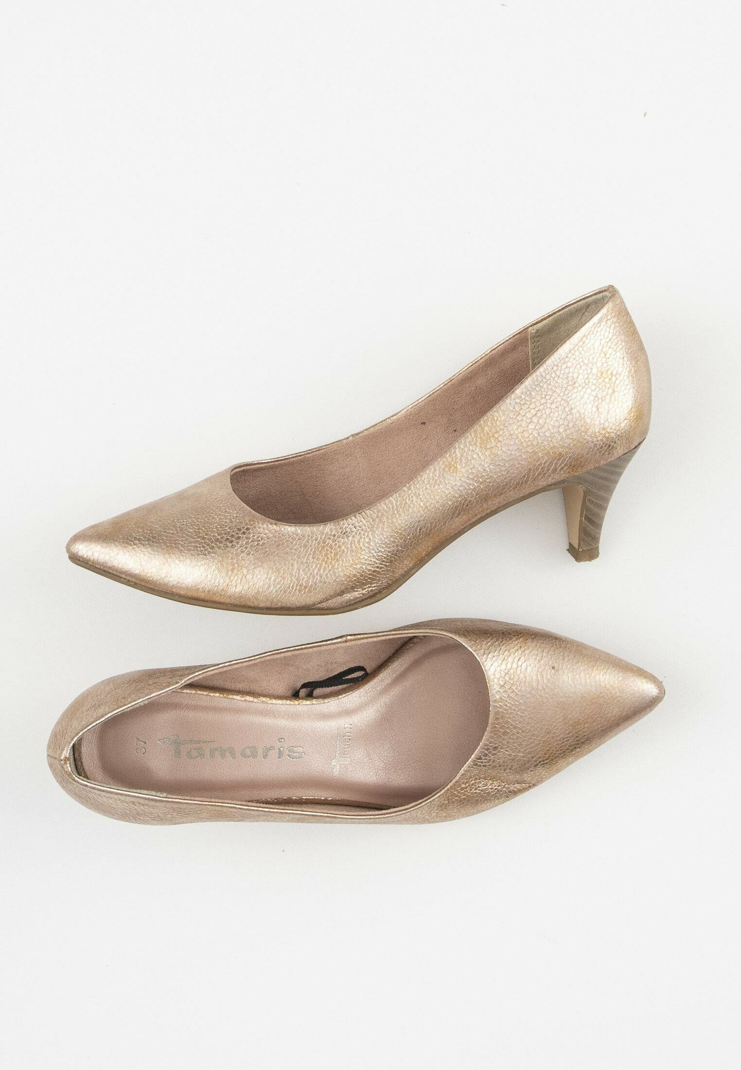 Tamaris Klassieke pumps - gold/goudkleurig - Zalando.nl