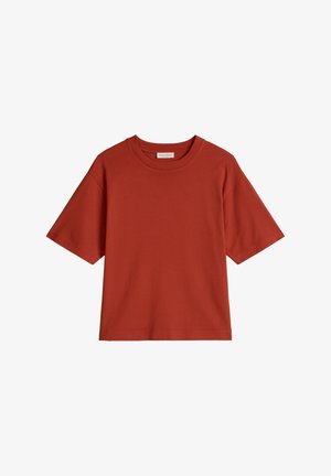 Marc O'Polo, T-SHIRT, SHORT SLEEVE, ROUND NECK - T-shirt basique - tall poppy
