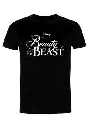 BEAUTY & THE BEAST BEAUTY CLASSIC LOGO UNISEX - Camiseta estampada - black